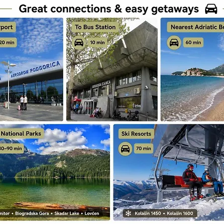 Appartement Montenegro Base - Work, Explore, Feel At